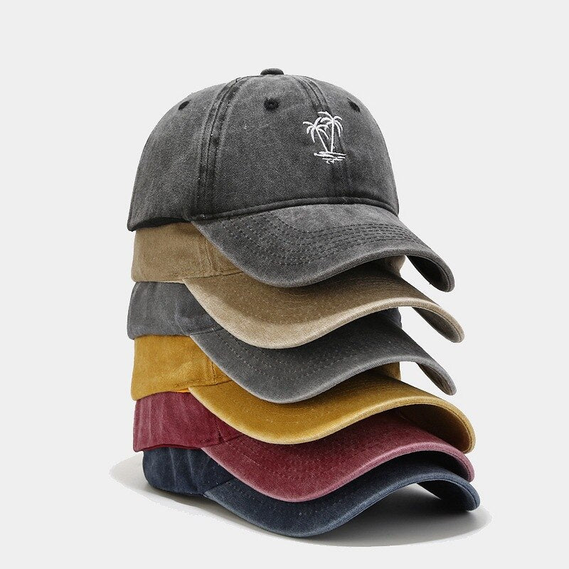 2022 neue Mode Gewaschene Baumwolle Hip Hop Caps Für Männer Frauen Gorras Snapback Einstellbare Baseballmütze Casquette Dad Hat